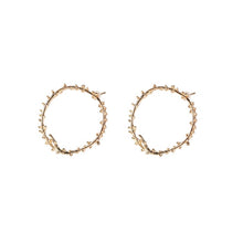 Load image into Gallery viewer, Gold Olive Branch Earring